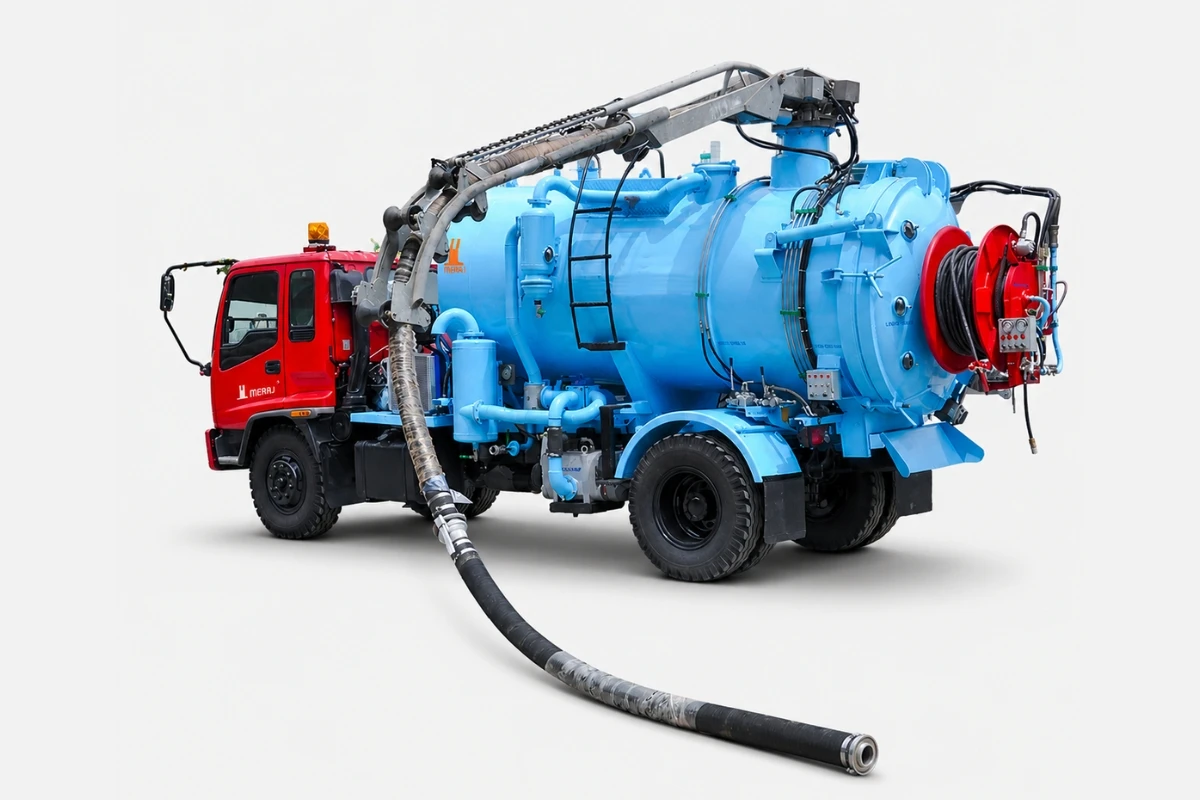 MERAJ Combine Suction & Jetting Vehicle MCSV product view
